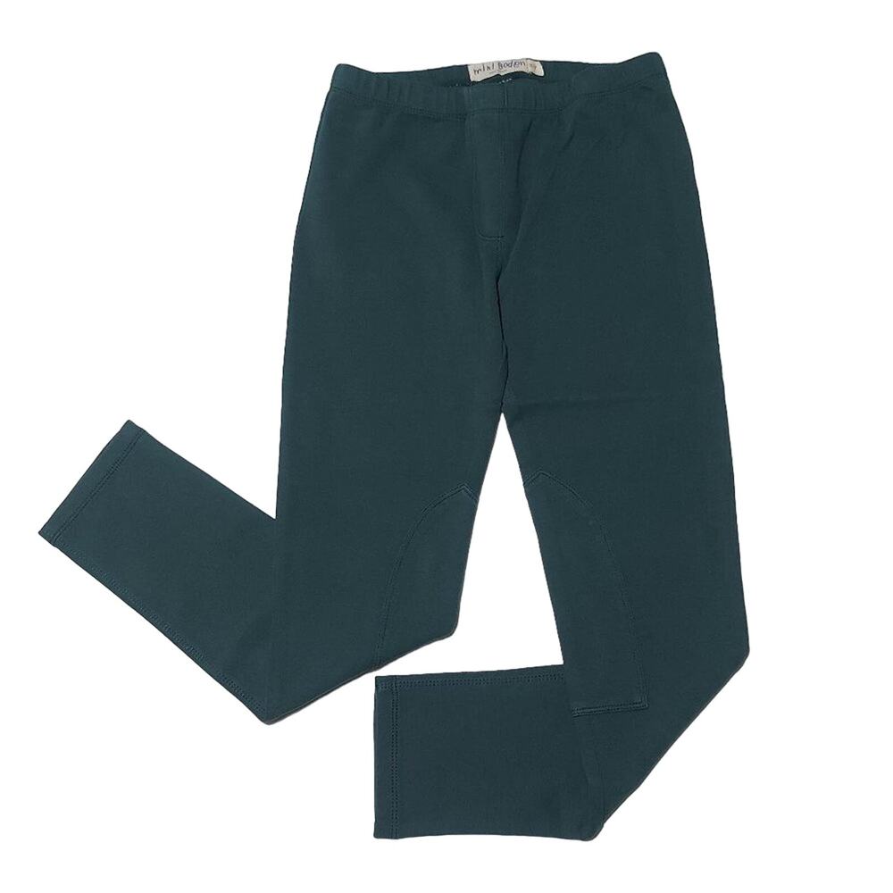 Mini Boden pull-on cotton jersey stretch riding leggings pants